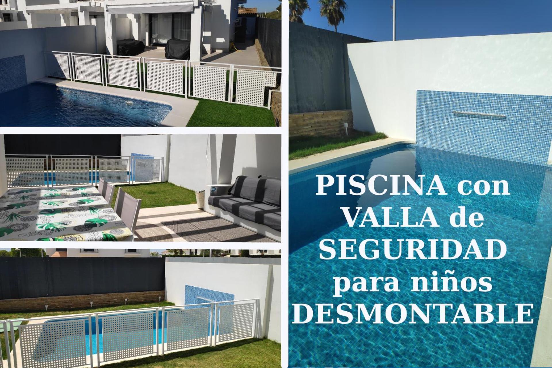 Pareado Con Piscina En El Rompido Villa Kültér fotó