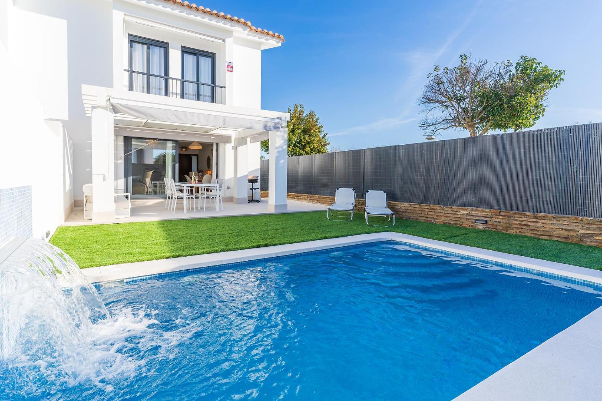 Pareado Con Piscina En El Rompido Villa Kültér fotó