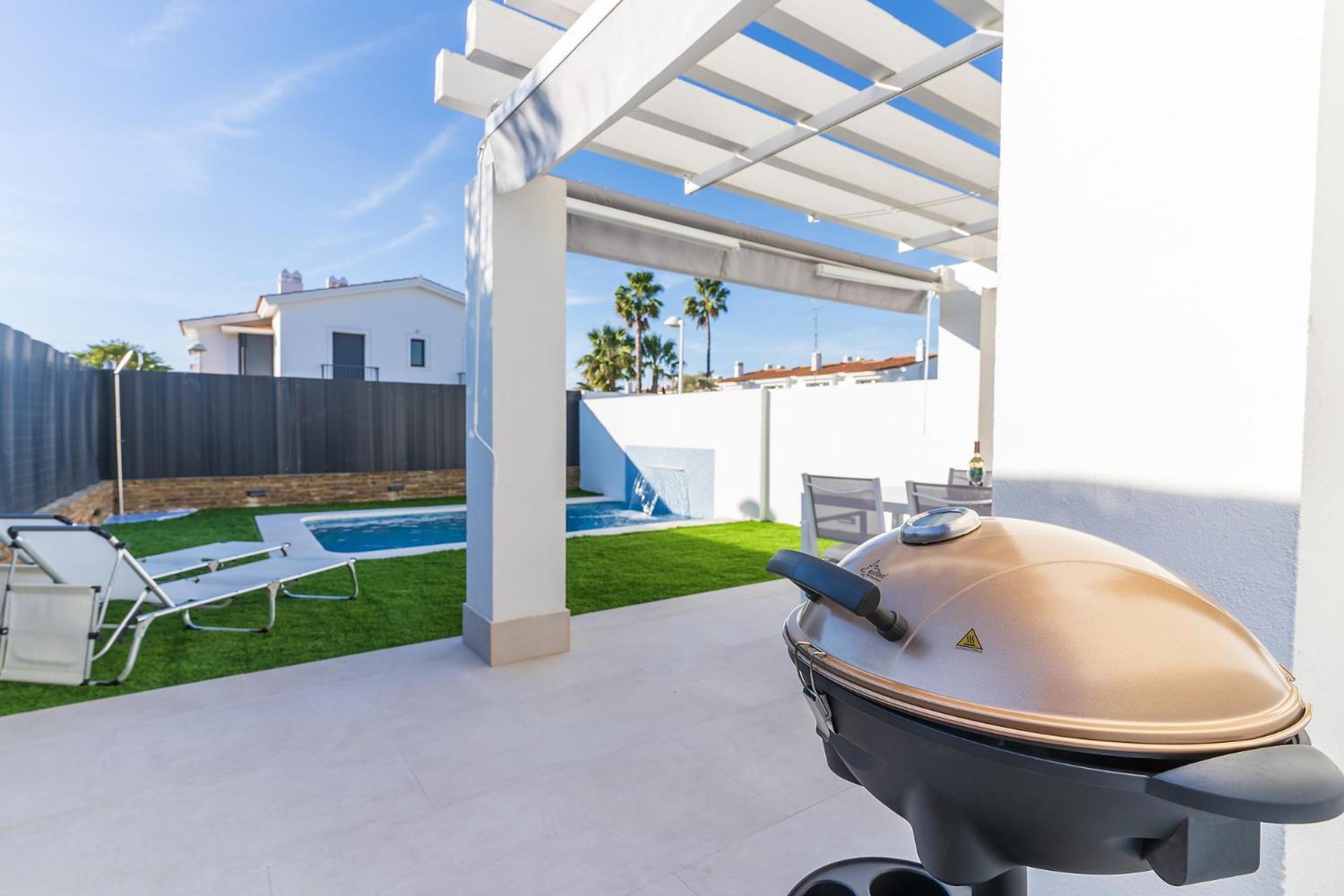 Pareado Con Piscina En El Rompido Villa Kültér fotó